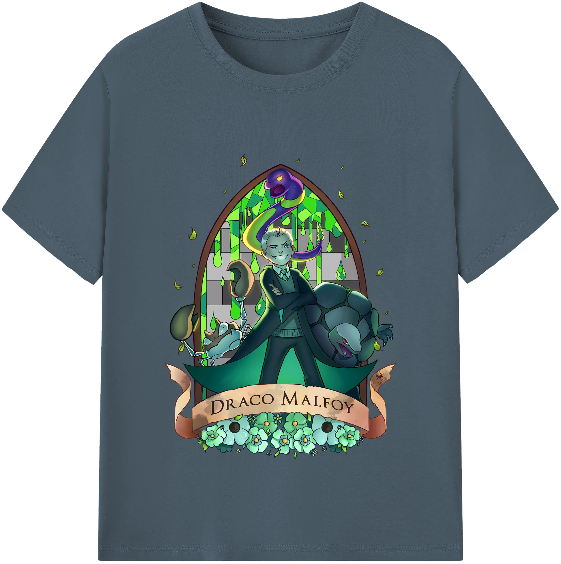 （画像用） Harry Potter ハリー・ポッターシリーズ 綿100％半袖Tシャツ（フロントプリント）
